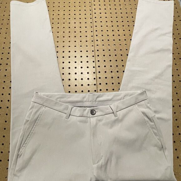 Ministry Of Supply Performance Tech Chino Pants Khaki Size 33x33.5 Men MINT - Picture 3 of 8